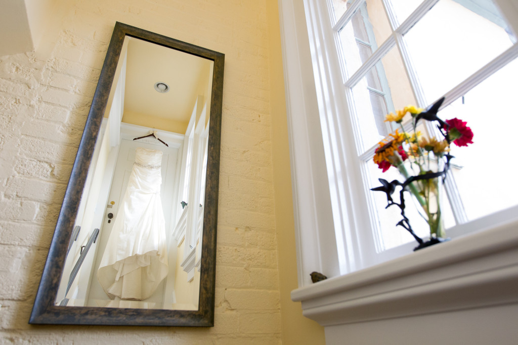 wedding gown photography at The Inn at 400 West High in Charlottesville, Virginia